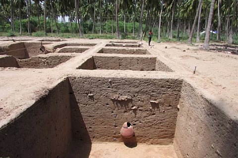 Third phase of excavation began at archeological site in Sivakalai