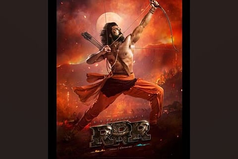 Actor Ram Charan in 'RRR' Movie (Image Credit: ANI)