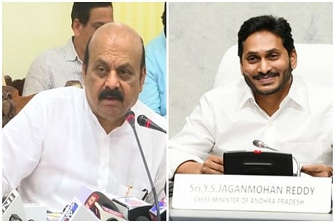 Basavaraj Bommai and Y. S. Jagan Mohan Reddy (Source: ANI)