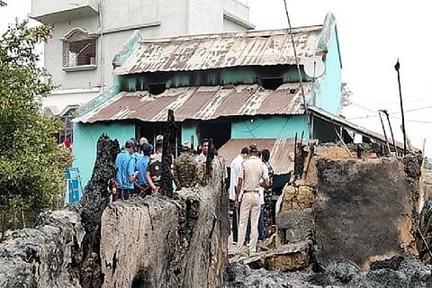 Visuals from Bogtui village in Birbhum