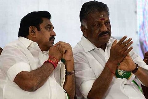 AIADMK Coordinator OPS and joint coordinator EPS