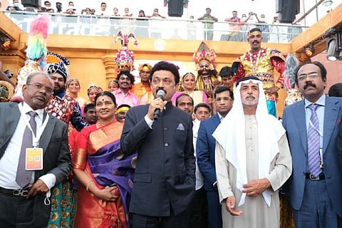 Proud to open the Dubai exhibition on behalf of Tamil Nadu: Stalin