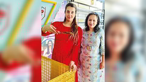 Sanjjanaa Galrani and Bhawana Bhargava