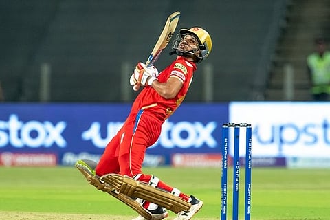 PBKS scores a mighty 198/5 against MI