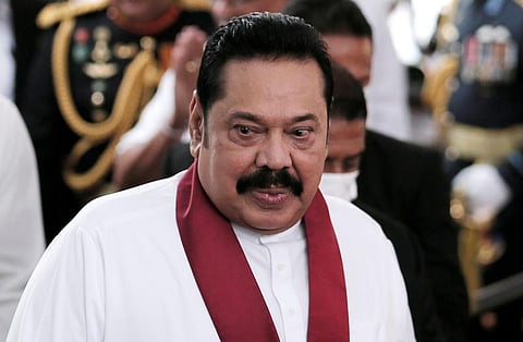 Sri Lanka Prime Minister Mahinda Rajapaksa