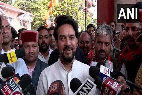 Union Minister Anurag Thakur