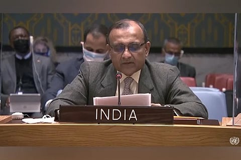 India's Permanent Representative to United Nations, TS Tirumurti