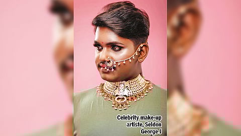 Celebrity make-up artiste, Seldon George J.