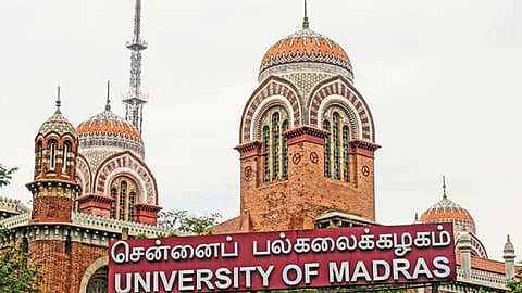 The University of Madras.