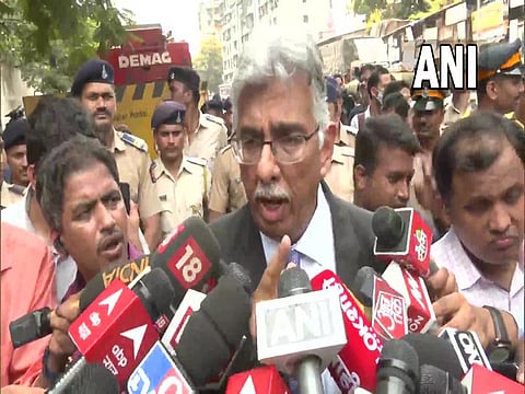 Rizwan Merchant, advocate of MP Navneet Rana and MLA Ravi Rana