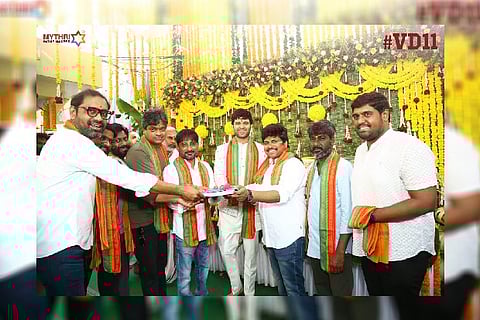 Shiva Nirvana’s family entertainer starring Vijay Deverakonda, Samantha launched