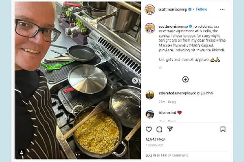Australian Prime Minister Scott Morrison's Instagram