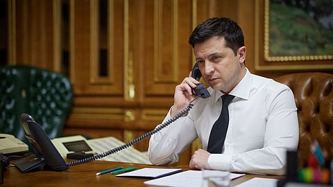 Ukrainian President Volodymyr Zelenskyy (Source: Reuters)