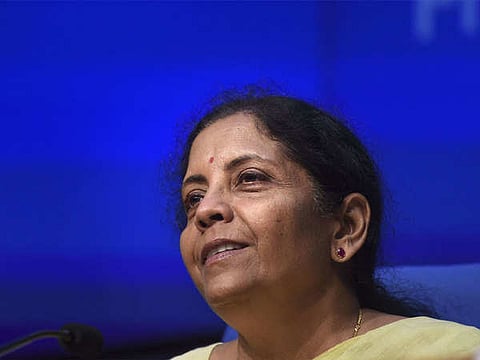 Union Finance Minister Nirmala Sitharaman