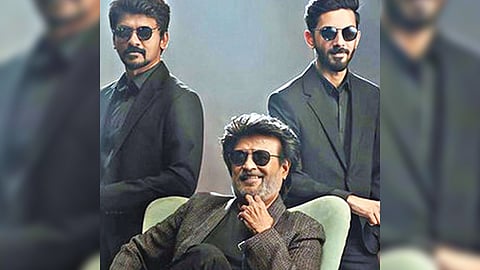 Announcement poster of Rajini?s film with Nelson.