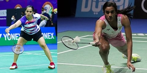 Saina Nehwal and PV Sindhu