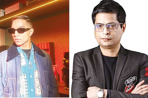 Yung Raja (L) Sameer Sethi (R)