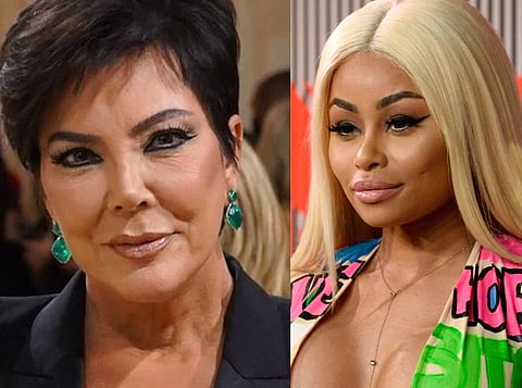 Kris Jenner and Blac Chyna
