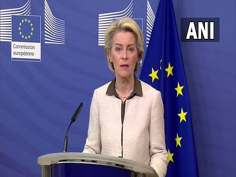 resident of the European Commission Ursula von der Leyen