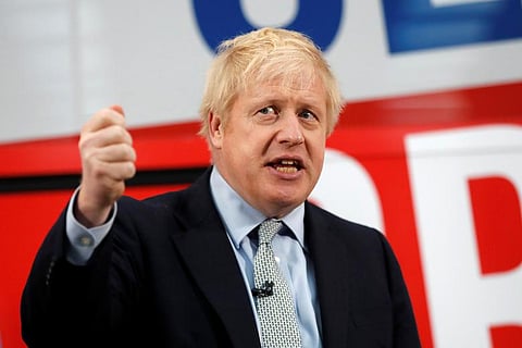 Britain's Prime Minister Boris Johnson