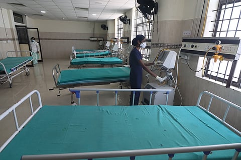 Covid spike: Special wards back at Omandurar hospital in Chennai