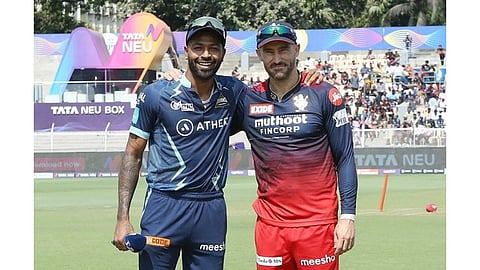 Faf du Plessis and Hardik Pandya (Photo: iplt20.com)