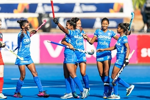 This is the second time that India have reached the semifinals in the FIH Hockey Women's Junior World Cup.