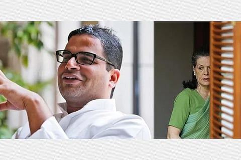 political strategist Prashant Kishor & Congress leader Sonia Gandhi