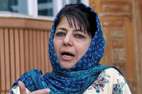 PDP president Mehbooba Mufti