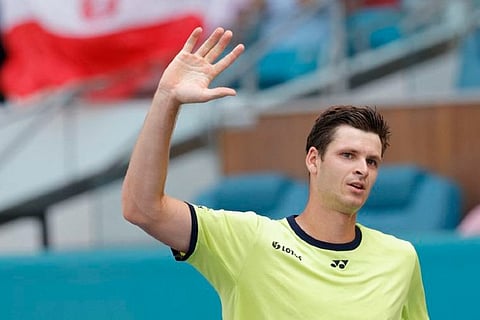 Tennis Player Hubert Hurkacz