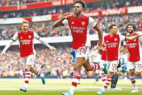 Nuno Tavares opened the scoring for Arsenal