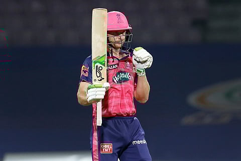 IPL 2022: Buttler’s fifty takes Rajasthan Royals to 158/6 against Mumbai Indians