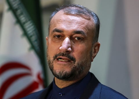 Iran Foreign Minister Hossein Amir Abdollahian.