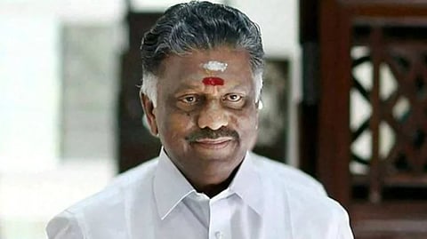 AIADMK coordinator and former chief minister O Panneerselvam