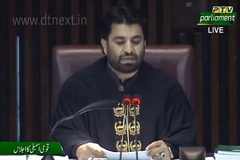 Pakistan Deputy Speaker Qasim Khan Suri