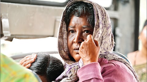 Kovai Sarala's look in 'Sembi'