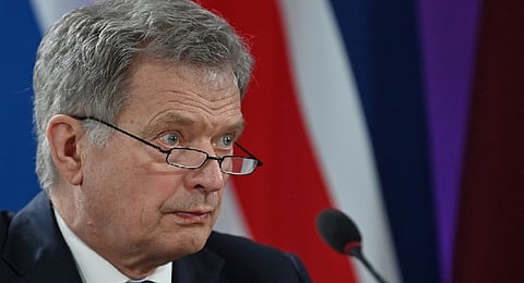 Finnish President Sauli Niinisto