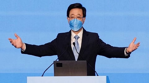New Hong Kong Chief Executive John Lee