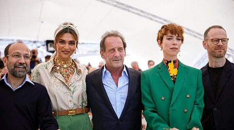 Deepika Padukone and other jury members at Cannes 2022.