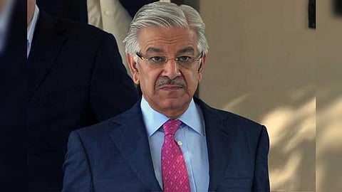 The Defence Minister of Pakistan, Khawaja Asif