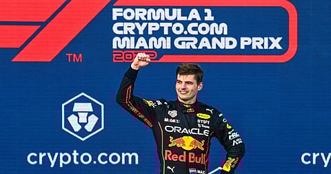 The victory was Verstappen?s third of the season and second on the bounce.