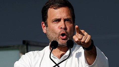 Congress leader Rahul Gandhi