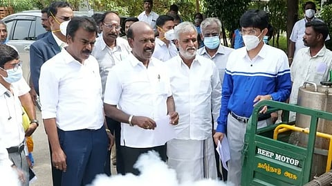 National Dengue Prevention Day was celebrated today at Omandurar Government Multipurpose Hospital.