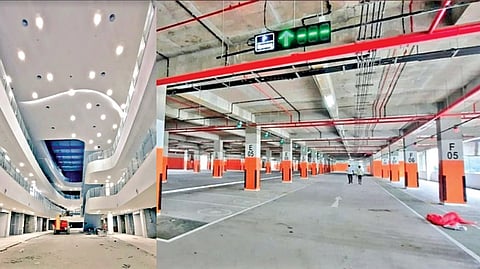 Car parking at the airport