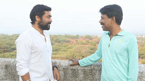 Actor Suriya and Director Bala
