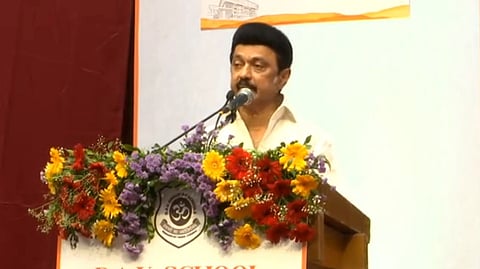 Chief Minister M K Stalin