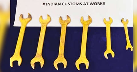 Seized gold spanners