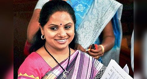 Telangana Rashtra Samithi (TRS) leader K Kavitha