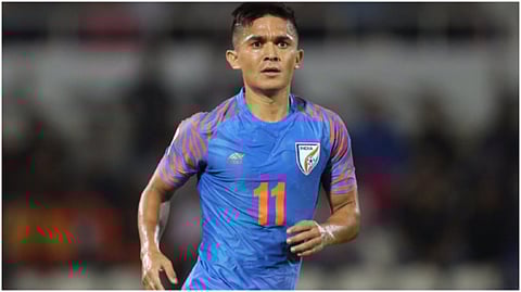 India captain Sunil Chhetri