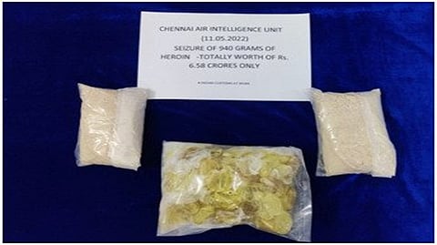 Customs seizes heroin worth Rs 6.58 crore from Uganda citizen
